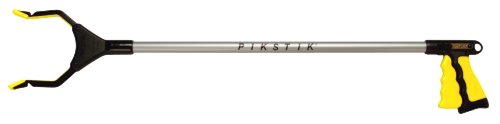Pikstik pro aluminum reacher, 32 inch, yellow
