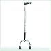 Tetrapod With Centred Legs - Walking stick with four feet