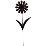 VWI RGS-95 Daisy Rusted Garden Stake Powder Metal Coated