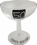 Review Dreamair  / 50th birthday gift babecham glass(black)