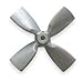 Dayton 3GRE2 Propeller, 12 In, 1/2 Bore, 2320 CFM