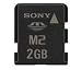 Flash-Speicherkarte MSA2GU - 2 GB - Memory Stick Micro (M2)