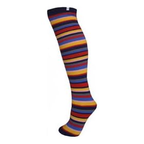 Manbi Hoops Patterned Thermal Ski Socks Size UK 4-11