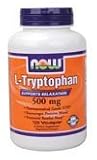 NOW L-TRYPTOPHAN 500 MG - 120 Vegetarian Capsules