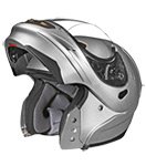 Vega Full Face Modular Motorcycle Helmet DOT Vega Summit Silver