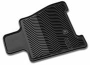 MKX All Weather Vinyl Floor Mats, Black