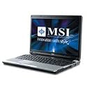 MSI Megabook EX623GS-3443VHP 40,6 cm (16 Zoll) WXGA Notebook (Intel Pentium T3400 2,2GHz, 4GB RAM, 320GB HDD, Nvidia GeForce 9500GS, DVD+- DL RW, Vista Home Premium)