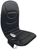 12V, Seat/Back Cushion, 5 Motor, Heated (lower back) & Massaging, Black