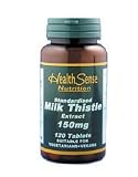 Health Sense Nutrition Standardised Milk Thistle 120 tabs