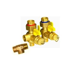 Webstone The isolator EXP Rinnai tankless water heater Service Valves WRIK-C