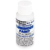 Adorama Icy Blue Luminous Paint. 1 oz. - Glow-in-the-dark Blue Paint 1 Oz.
