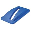 Rubbermaid(R) Slim Jim(R) Paper Recycling Top, Blue