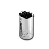SK Hand Tool (SK 2320) 3/8 Drive 12 Point Standard Socket 20mm
