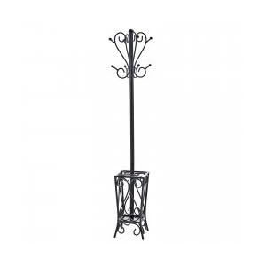 Hall Tree Umbrella Stand - Black