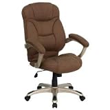Flash furniture Brown Microfiber High Back Office Chair, GO-725-BN-GG