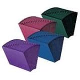 Smead 70719 Open Top Colored Heavy-Duty Expanding Files, Maroon, 12 x 10