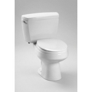 TOTO CST715B-11 Carusoe Round Bowl and Tank, Colonial White