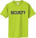 SECURITY - Cotton T-Shirt in Youth & Adult sizes (40 Colors)