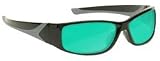 Helium Neon Alignment Laser Safety Glasses - Model 808 Black