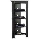 Audio Component Stand Black