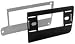 Metra 87993052 GM Chevy Truck 1973-1987 2-Shaft or DIN Pocket Trim Plate (1 Each)