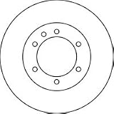 Produkt-Bild: 2 AUTEK Bremsscheiben hinten NISSAN PATROL 2.8TD 4.2KAT 4.2D 3.0DTi
