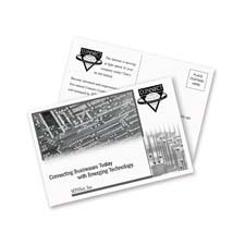 Laser/Inkjet Postcard,Perforated,5-1/2