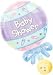 Baby Shower Rattle Foil Balloon