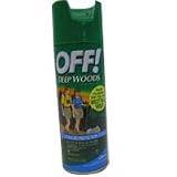 Off! Deep Woods Insect Repellent V Spray, Unscented - 23.8% DEET - 6 oz