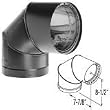 8" Dura-Vent DVL Double-Wall 90-Degree Elbow