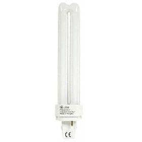 GE Lighting 97609 26 Watt Compact Fluorescent Plug In PL-C, 2 Pin, Quad Tube, 4100K F26DBX... by General Electric