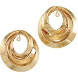 Review   / 14k Yellow Gold Earring Jacket
