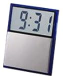 Horloge - KC2668 - Esnabros - Quartz Digitale - Pendule de Bureau - Écran Transparent - 6,3x6x1,4 cm