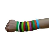 Blank Silicone Wristband (Price / Dozen), Silicone Bracelet