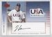 2004-05 USA Baseball National Team Signatures Black #41 - Trevor Crowe/595