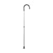 DMI Deluxe Adjustable Walking Cane for Men and Women with Smooth Grip, Silver