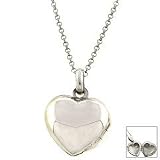 Sterling Silver Small Polished Heart Locket