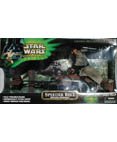 2001 Kenner Star Wars Power of the Jedi Speeder Bike w/ Luke SkywalkerIMAGE