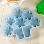 Flower Basket Pull-Apart Silicone Cake Pan Looks Like One Cake~ Makes Cupcakes, Muffins, Gelatins & More!