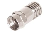 Type F Male Connectors - Premium Grade Crimp Plugs for RG59 and RG6 Coaxial Cable
