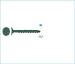 Tools & Hardware : Tyrex WCT8162D #8 X 1 5/8" Wood to Wood & Window Exterior Finish Pan Washer Type 17 #2 Square 1000 per tub