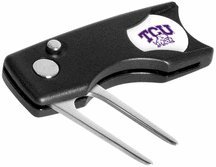 Texas Christian Horned Frogs Spring Action Divot Tool With Golf Ball Marker Of 2)