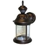 Motion Sensor Lantern, Antique Bronze