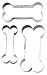 Tala Dog Bone Cookie Cutters