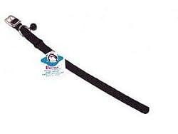 Hamilton 10" x 3/8" Snag-Proof Braided Nylon Safety Cat Collar, Black