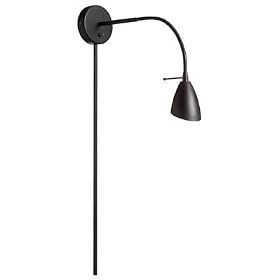 Dainolite DGUW224-OBB Modern Wall Lamp, Black by Dainolite