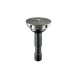 Manfrotto 500BALL 100mm Half Ball Leveler with 3/8-Inch Screw for 100mm Bowl Tripods - Replaces 3141BALL (Black)