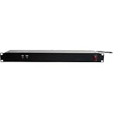 StarTech.com 19-Inch 1U Rackmount 8 Outlet PDU Power Distribution Unit 125V 15A (12A UL) RKPW081915 (Black)