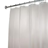 InterDesign EVA Shower Liner - Stall Size - Clear Frost