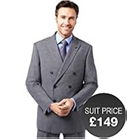 Ultimate Performance Double Breasted Jacket with Wool